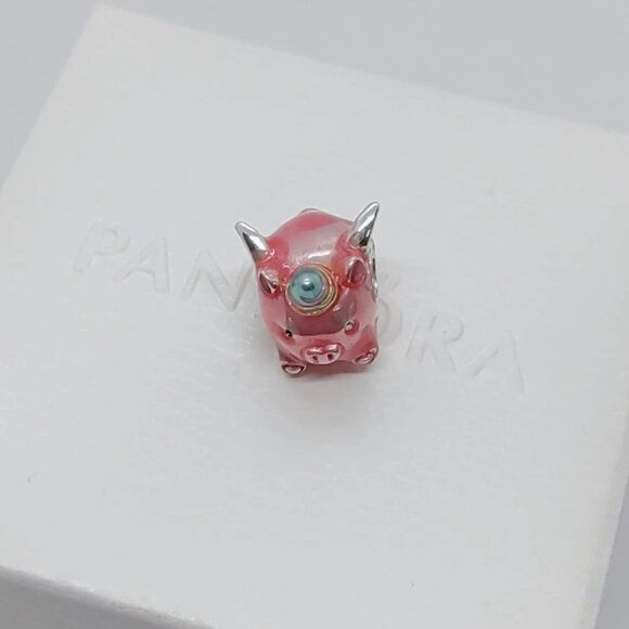 Pandora Flying Unicorn Pig Charm with box - Picture 5 of 7